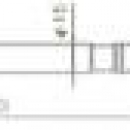 CHINO廣州代理 CHINO 數字便攜式溫度計傳感器部分YC510 - 01K