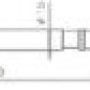 CHINO廣州代理 CHINO 數字手持式溫度計傳感器部分YC510 - 06T