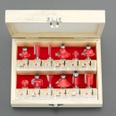 喜一 ESCO EA828A-13 12本組ルータービット 廣州藤野代理