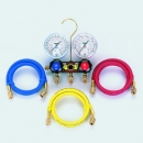 TASCO TA124AH R404A R407C R507A R134a用サイトグラス付ゲージマニホールドキット