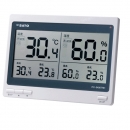 SATO 佐藤 PC-5400TRH 大屏數字式溫度計 （225×165mm）デジタル溫濕度計 THERMO-HYGROMETER 2-3507-01 藤野優勢供應