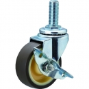 HAMMER CASTER 錘牌 413 SA-UB75-BAR01-鏈球S系列旋轉自如SP付聚氨酯B車75mm