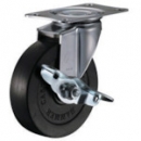 HAMMER CASTER 錘牌 鏈球腳輪 415 ENB100-鏈球平付SP付橡膠B車