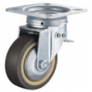 HAMMER CASTER 錘牌 400F0SUB100-鏈球方向限制聚氨酯B車