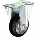 HAMMER CASTER 錘牌 腳輪 400SR-B 75-BAR01-鏈球400S型固定橡膠車B裝75mm