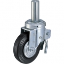 HAMMER CASTER 錘牌 6615SK-DCB100-鏈球插入BOSS總鎖緊橡膠B車