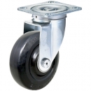 HAMMER CASTER 錘牌 腳輪 420 SRD100-鏈球自由橡膠車