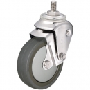 HAMMER CASTER 錘牌 全不銹鋼坐墊E自由聚氨酯125mm線徑2.0