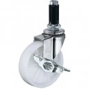 HAMMER CASTER 錘牌 腳輪44155 EUN125-鏈輪管子插入SP付尼龍車