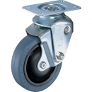 HAMMER CASTER 錘牌  940 BBE-FR100-26-BAR01-鏈球墊腳輪自由橡膠車100mm線徑2.6mm