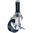 HAMMER CASTER 錘牌 腳輪451EUMC40-鏈輪管子插入SP付MC尼龍車