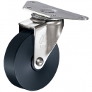 HAMMER CASTER 錘牌 220E-MC75H0428-鏈球全不銹鋼角E型自由MC尼龍車75mm