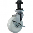 HAMMER CASTER 錘牌 腳輪454ENN75-鏈輪管子插入SP付尼龍車