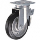 HAMMER CASTER 錘牌 腳輪 615 SRB150-鏈球平付總鎖緊橡膠B車