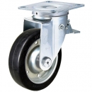 HAMMER CASTER 錘牌 腳輪 420F0SWR 125-鏈球方向限制寬幅橡膠車(chē)