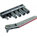 ANEX 安力士 427S-彎曲頭型偏移棘輪驅動套筒