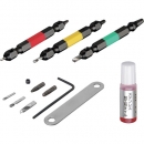 ANEX 安力士 ANH-S3-的螺絲取下位3個組M2.5～8螺絲用不銹鋼螺絲也對應(yīng)全長65mm