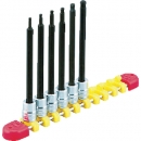 KTC 京都 TBT 2L04 BPH-KTC6.3sq.長(zhǎng)軸鉆頭六角錐錐錐套4個(gè)組