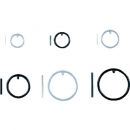 KTC 京都 PR-44348-KTC銷φ４×43mm拳擊場φ57套（各5套）