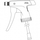 日本FURUPLA 富如拉 91331全塑料零件手槍主體組燈藍(lán)色（#3530#3550用）