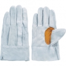 FUJI GLOVE 富士手套 1715-手套牛地板皮革手套#60黃當