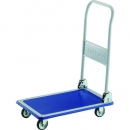 日本中山 TRUSCO   101N-LH   　プレス製臺車　ドンキーカート　折りたたみ式７４０×４８０　ハンドル高さ１０００