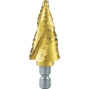 日本中山 TRUSCO   3S-NMS-27G   　ステップドリル　３枚刃チタンコーティング　５～２７ｍｍ　段數１２