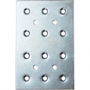 日本中山 TRUSCO   24S-81   　２ｘ４サポート　ユニクロメッキ　帯金物