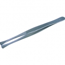 日本中山 TRUSCO   35A-SA   　耐酸耐磁ルビスピンセット　１２０ｍｍ　平型直