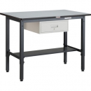 日本中山 TRUSCO   AWMP-1275F1   　ＡＷＭＰ型高さ調(diào)節(jié)作業(yè)臺　１２００Ｘ７５０ＸＨ７００－９１０　１段引出付