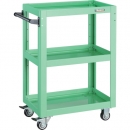 日本中山TRUSCO  DLW-963U YG  德魯芬旅行車600X400聚氨酯車輪YG顏色