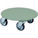 日本中山TRUSCO__RA-300__圓形臺車上置型負荷300 kg尺寸Φ552無擋塊