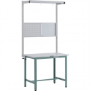 日本中山TRUSCO__RAE-0960 THFS__RAE型工作臺W900XD600工具吊具全套綠色顏色