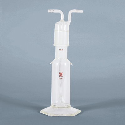 AS ONE 亞速旺 CS-B300125C 經(jīng)濟型氣體洗氣瓶 （具砂板）ガス洗浄瓶 BOTTLE GAS WASHING CC-4441-01