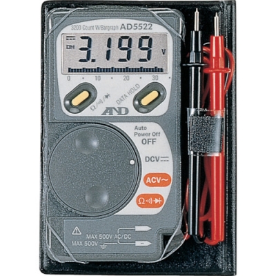 AND 艾安得  AD5522數(shù)字多儀表卡類型