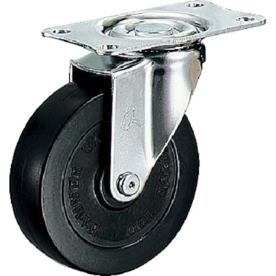 HAMMER CASTER 錘牌 E型自由橡膠車40mm