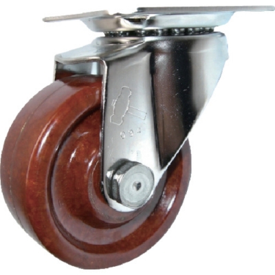 HAMMER CASTER 錘牌 鏈球腳輪 320SPH75-鏈球SUS自由酚醛車