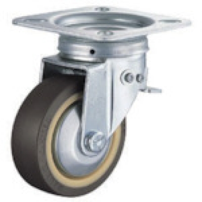 HAMMER CASTER 錘牌 400F0SUB100-鏈球方向限制聚氨酯B車