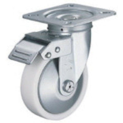 HAMMER CASTER 錘牌 鏈球腳輪 400 FASNRB 125-鏈球方向限制尼龍B車