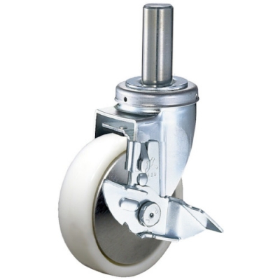 HAMMER CASTER 錘牌 腳輪 413 SKNRB 150-鏈球插入SP付尼龍B車