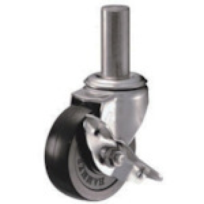 HAMMER CASTER 錘牌 腳輪 315 SKR75-鏈球SUS插入SP付橡膠車(chē)