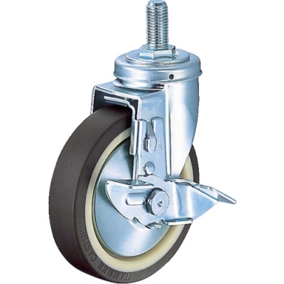 HAMMER CASTER 錘牌 413 SA-UB 125-BAR01-鏈球S系列扭入自如SP付聚氨酯B車125mm