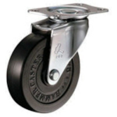 HAMMER CASTER 錘牌 E型自由橡膠車(chē)75mm