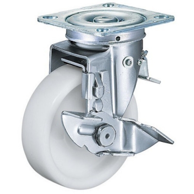 HAMMER CASTER 錘牌 腳輪 413 F0SN150-鏈球方向限制SP付尼龍車(chē)