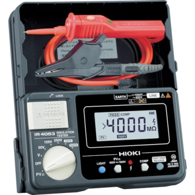 HIOKI 日置 IR4053-11 太陽(yáng)光發(fā)電系統(tǒng)用絕緣電阻計(jì)IR 4053-11