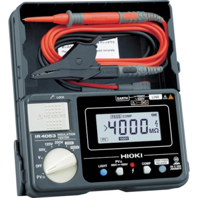 HIOKI 日置 IR4053-10 太陽能發(fā)電系統(tǒng)用絕緣電阻計(jì)IR 4053-10