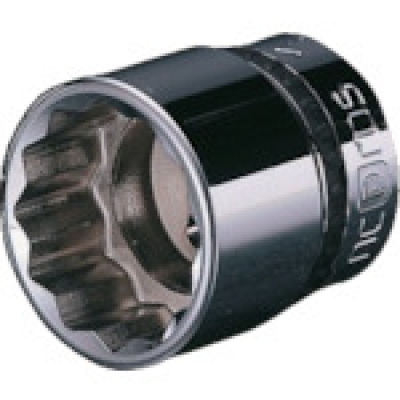 KTC 京都 NB3-22W-內普拉斯9.5sq.插座（十二角）22mm