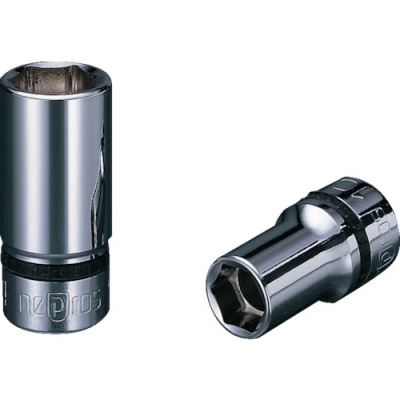 KTC 京都 NB3M-18-內普拉斯9.5sq.半深插口（六角）18mm