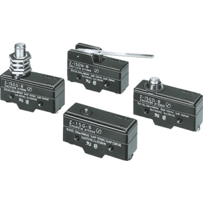 OMRON 歐姆龍 Z-15GQ22微開(kāi)關(guān)面板安裝滾柱按鈕形狀焊接端子