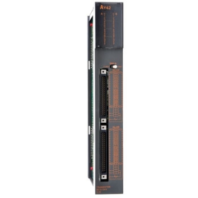 日本三菱 mitsubishi  AY42  A系列PLC AY42  64點晶體管輸漏型 帶短路保護